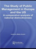 The Study of Public Management in Europe and the US (eBook, ePUB)