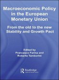 Macroeconomic Policy in the European Monetary Union (eBook, ePUB)