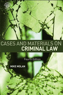 Cases & Materials on Criminal Law (eBook, PDF) - Molan, Mike