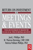 Return on Investment in Meetings and Events (eBook, ePUB)