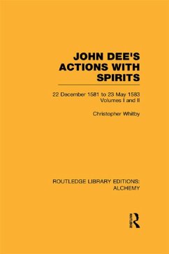 Cover John Dee's Actions with Spirits (Volumes 1 and 2) (eBook, PDF)