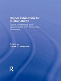 Higher Education for Sustainability (eBook, ePUB)