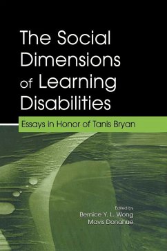 Cover The Social Dimensions of Learning Disabilities (eBook, ePUB)