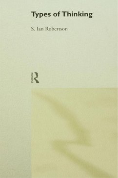 Cover Types of Thinking (eBook, PDF)