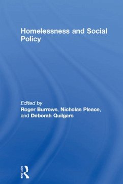 Cover Homelessness and Social Policy (eBook, PDF)