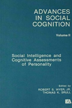 Social Intelligence and Cognitive Assessments of Personality (eBook, ePUB)