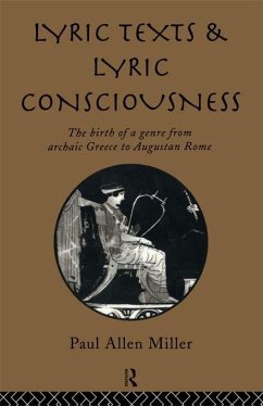 Cover Lyric Texts and Lyric Consciousness (eBook, PDF)