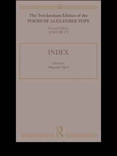 The Twickenham Edition of the Poems of Alexander Pope (eBook, ePUB)