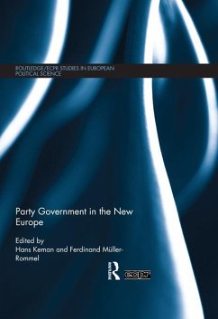 Cover Party Government in the New Europe (eBook, PDF)