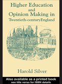 Higher Education and Policy-making in Twentieth-century England (eBook, ePUB)