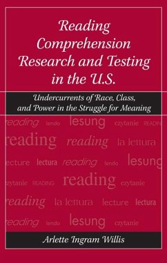 Reading Comprehension Research and Testing in the U.S. (eBook, PDF) - Willis, Arlette Ingram