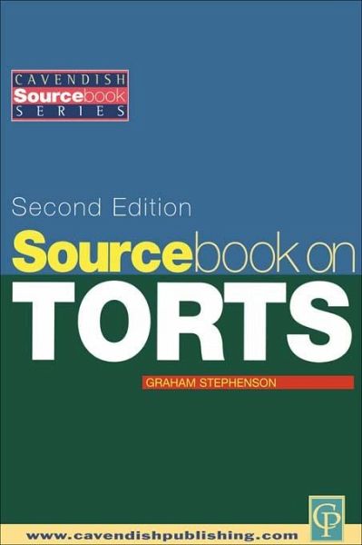Sourcebook on Tort Law 2/e (eBook, PDF) Sourcebook on Tort Law 2/e (eBook, PDF)