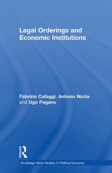 Legal Orderings and Economic Institutions (eBook, ePUB)