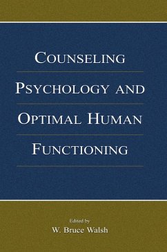 Counseling Psychology and Optimal Human Functioning (eBook, ePUB)