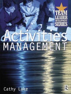 Activities Management (eBook, ePUB) - Lake, Cathy