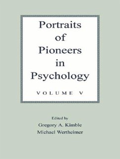 Portraits of Pioneers in Psychology (eBook, PDF) Cover Portraits of Pioneers in Psychology (eBook, PDF)