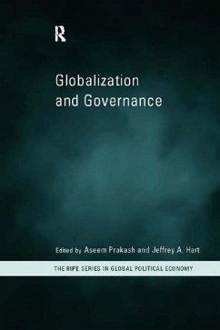 Cover Globalization and Governance (eBook, PDF)