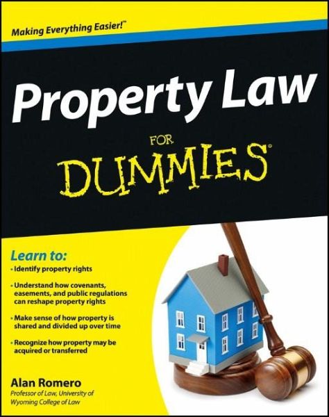 Property Law For Dummies (eBook, PDF) Property Law For Dummies (eBook, PDF)