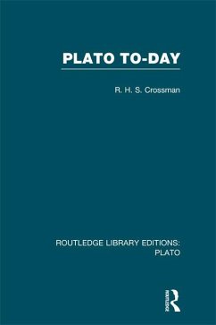 Cover Plato Today (RLE: Plato) (eBook, PDF)