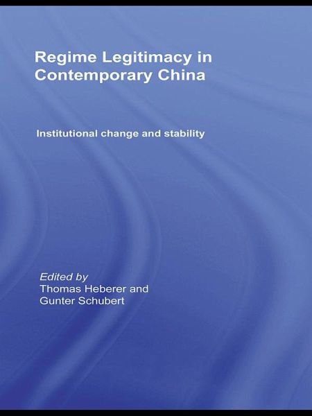 Regime Legitimacy in Contemporary China (eBook, ePUB)