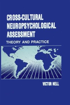 Cross-Cultural Neuropsychological Assessment (eBook, ePUB) - Nell, Victor
