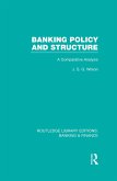 Banking Policy and Structure (RLE Banking & Finance) (eBook, ePUB)