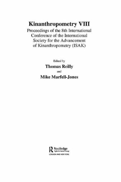 Kinanthropometry VIII (eBook, ePUB)