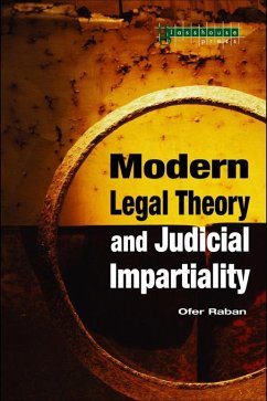 Modern Legal Theory & Judicial Impartiality (eBook, ePUB) - Raban, Ofer