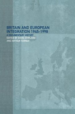 Britain and European Integration, 1945 - 1998 (eBook, ePUB)