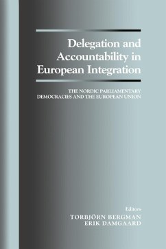 Cover Delegation and Accountability in European Integration (eBook, PDF)