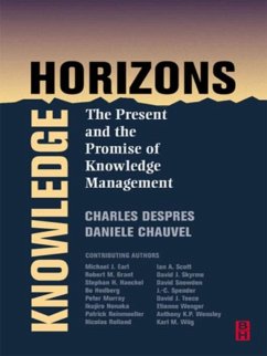Knowledge Horizons (eBook, PDF) - Despres, Charles; Chauvel, Daniele