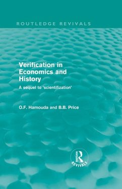 Cover Verification in Economics and History (eBook, PDF)
