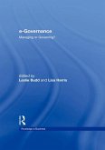 e-Governance (eBook, ePUB)