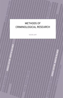 Methods of Criminological Research (eBook, PDF) - Jupp, Victor R