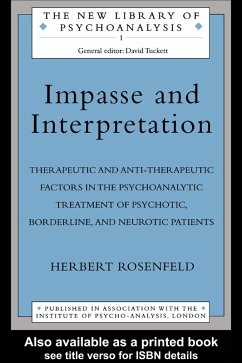 Impasse and Interpretation (eBook, ePUB) - Rosenfeld, Herbert