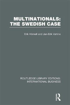 Cover Multinationals: The Swedish Case (RLE International Business) (eBook, ePUB)