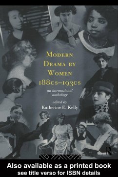 Cover Modern Drama by Women 1880s-1930s (eBook, PDF)