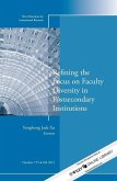 Refining the Focus on Faculty Diversity in Postsecondary Institutions (eBook, ePUB)