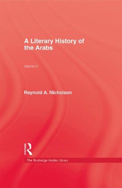 A Literary History of the Arabs (eBook, ePUB) - Nicholson, Reynold A.