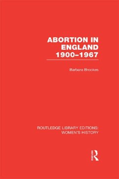 Cover Abortion in England 1900-1967 (eBook, PDF)