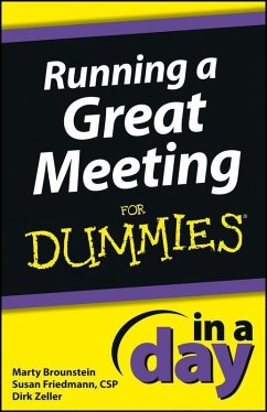 Cover Running a Great Meeting In a Day For Dummies (eBook, PDF)
