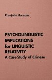 Psycholinguistic Implications for Linguistic Relativity (eBook, ePUB)