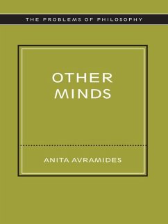 Other Minds (eBook, ePUB) - Avramides, Anita