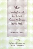 What Reading Research Tells Us About Children With Diverse Learning Needs (eBook, ePUB)