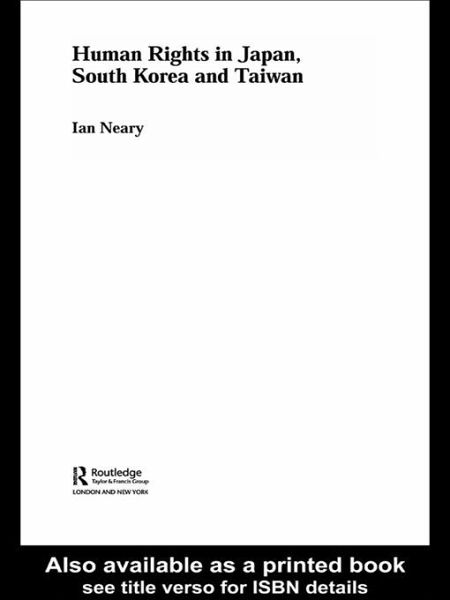 Human Rights in Japan, South Korea and Taiwan (eBook, ePUB)