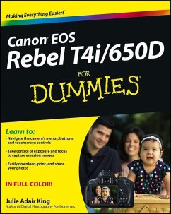 Canon EOS Rebel T4i/650D For Dummies (eBook, ePUB) - King, Julie Adair