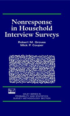 Nonresponse in Household Interview Surveys (eBook, ePUB) - Groves, Robert M.; Couper, Mick P.