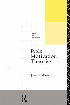 Role Motivation Theories (eBook, ePUB) - Miner, John B.