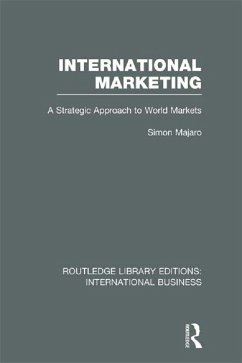 International Marketing (RLE International Business) (eBook, ePUB) - Majaro, Simon