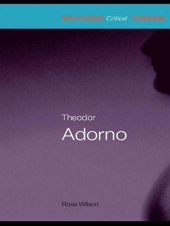 Theodor Adorno (eBook, ePUB) - Wilson, Ross
